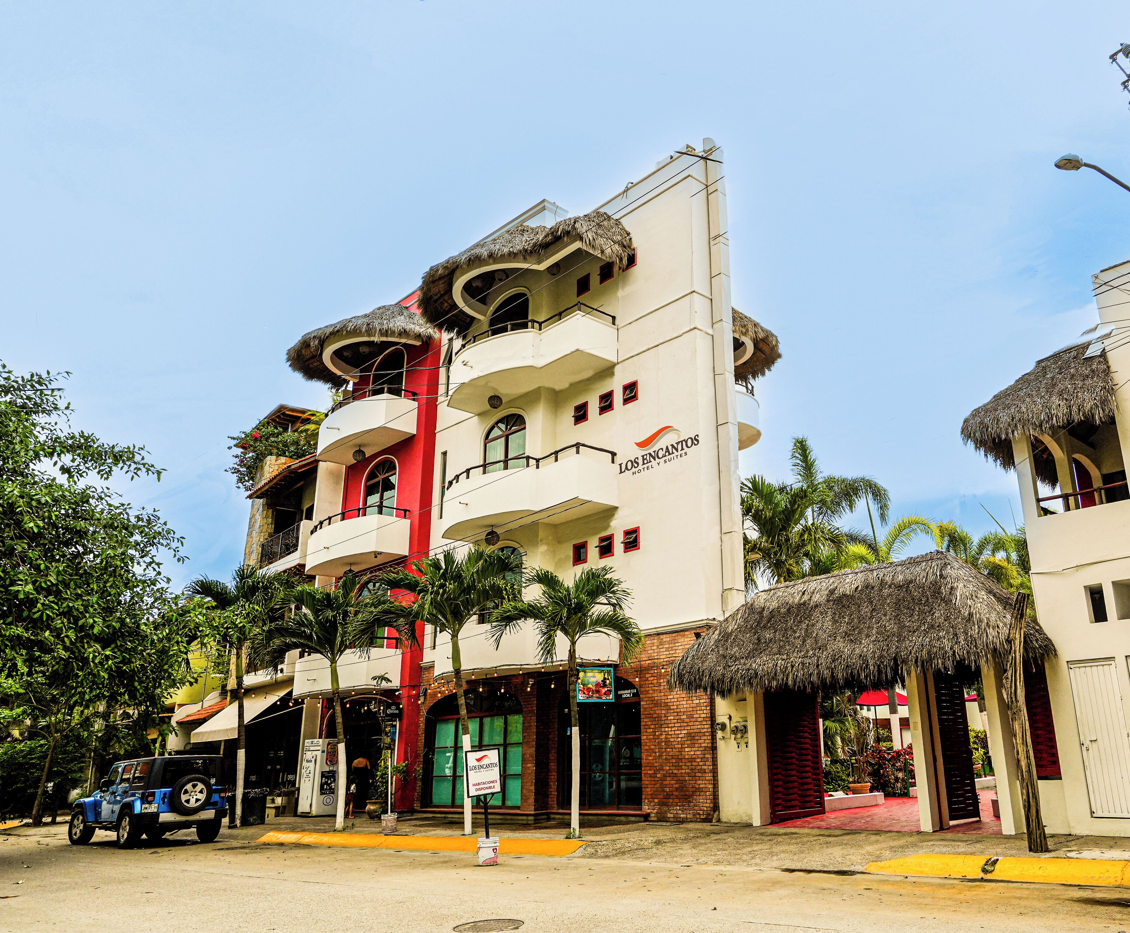 Fachada de la propiedad