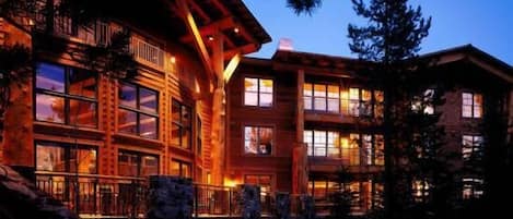 Front of property - evening/night