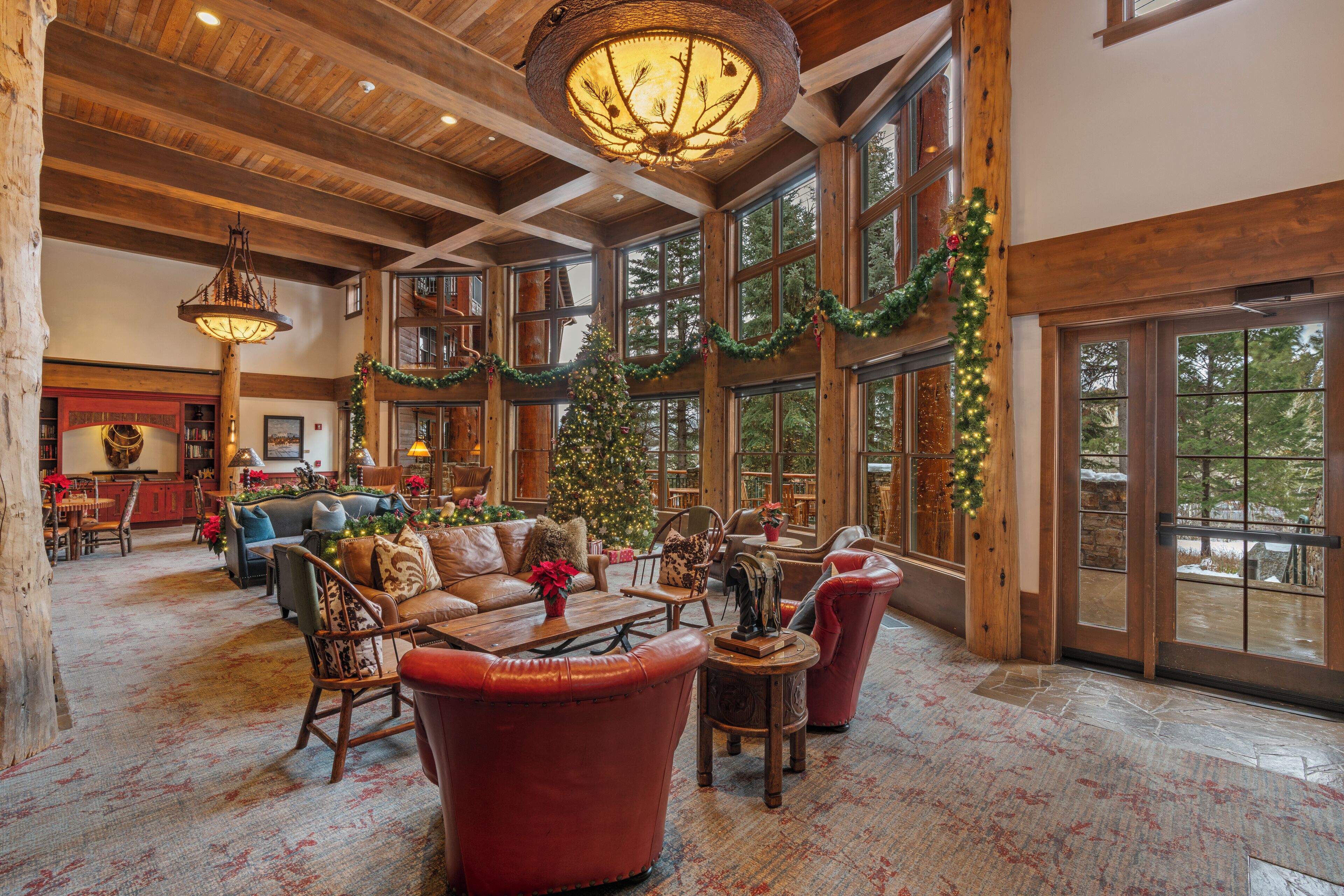 Sitteområde i lobbyen