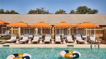 Seasonal outdoor pool