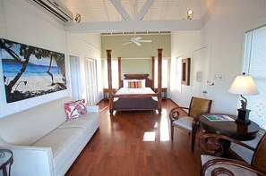 Deluxe Villa, Pool Access, Ocean View | In-room safe, iron/ironing board, free WiFi