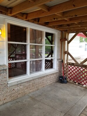 Cottage Deluxe, 2 chambres | Terrasse/Patio