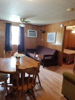 Standard Cottage, 2 Bedrooms, 1 Bathroom, Full Kitchen | Living area | TV - The Cottage Resort (Branson)