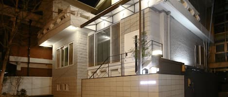 Front of property - evening/night