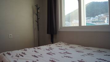 Basic Double Room, 1 Queen Bed, Non Smoking, Mountain View | View from room