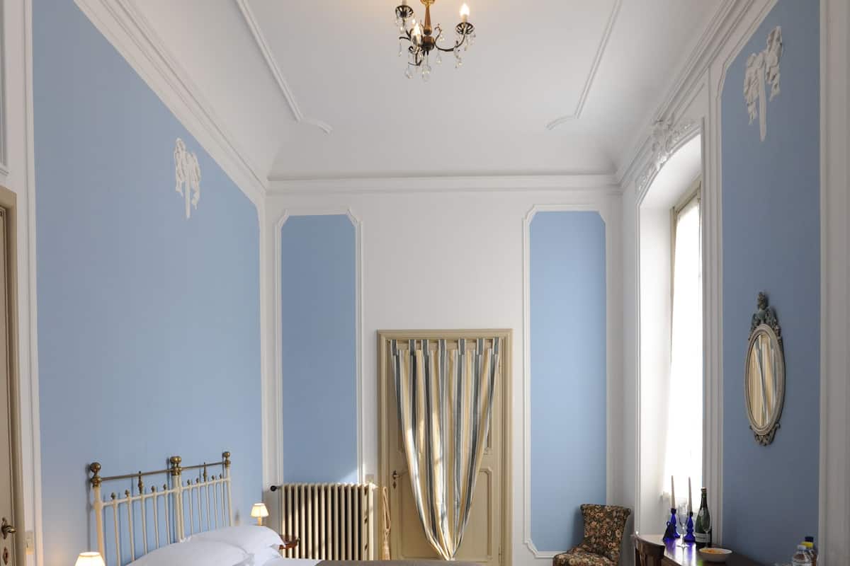 Frette Italian sheets, premium bedding, down duvets