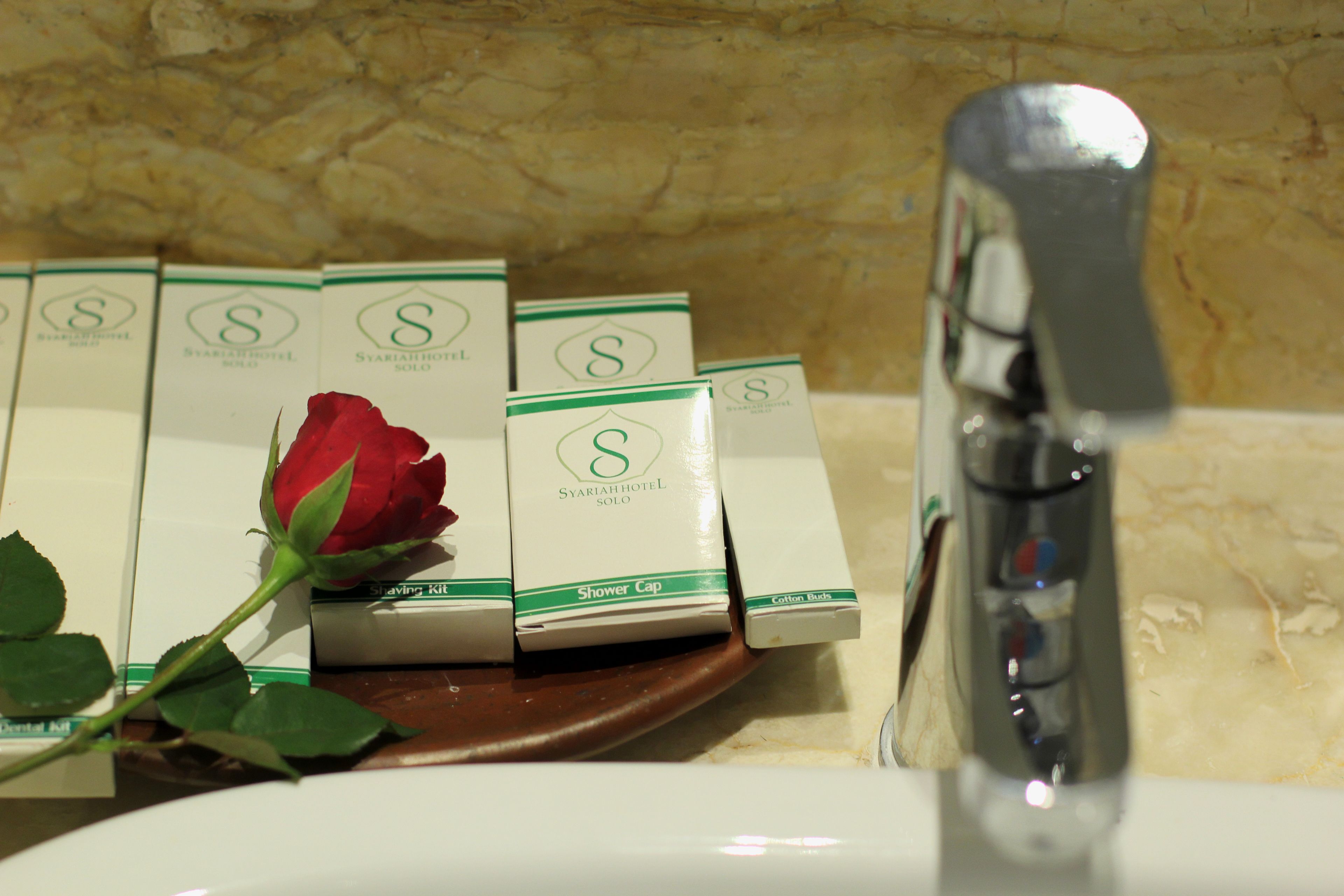 free toiletries, towels, soap, shampoo