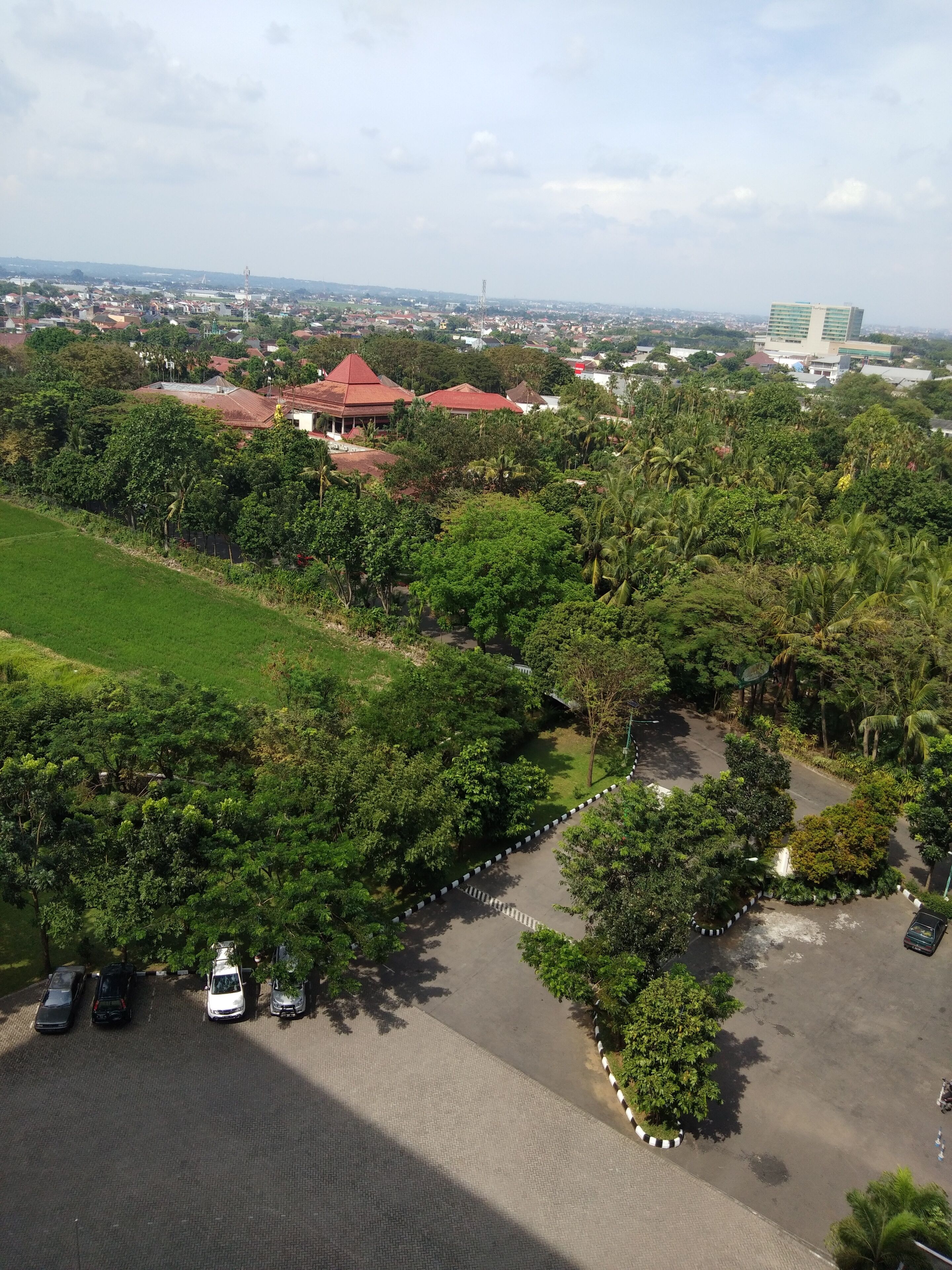 standard queen bed | view from room