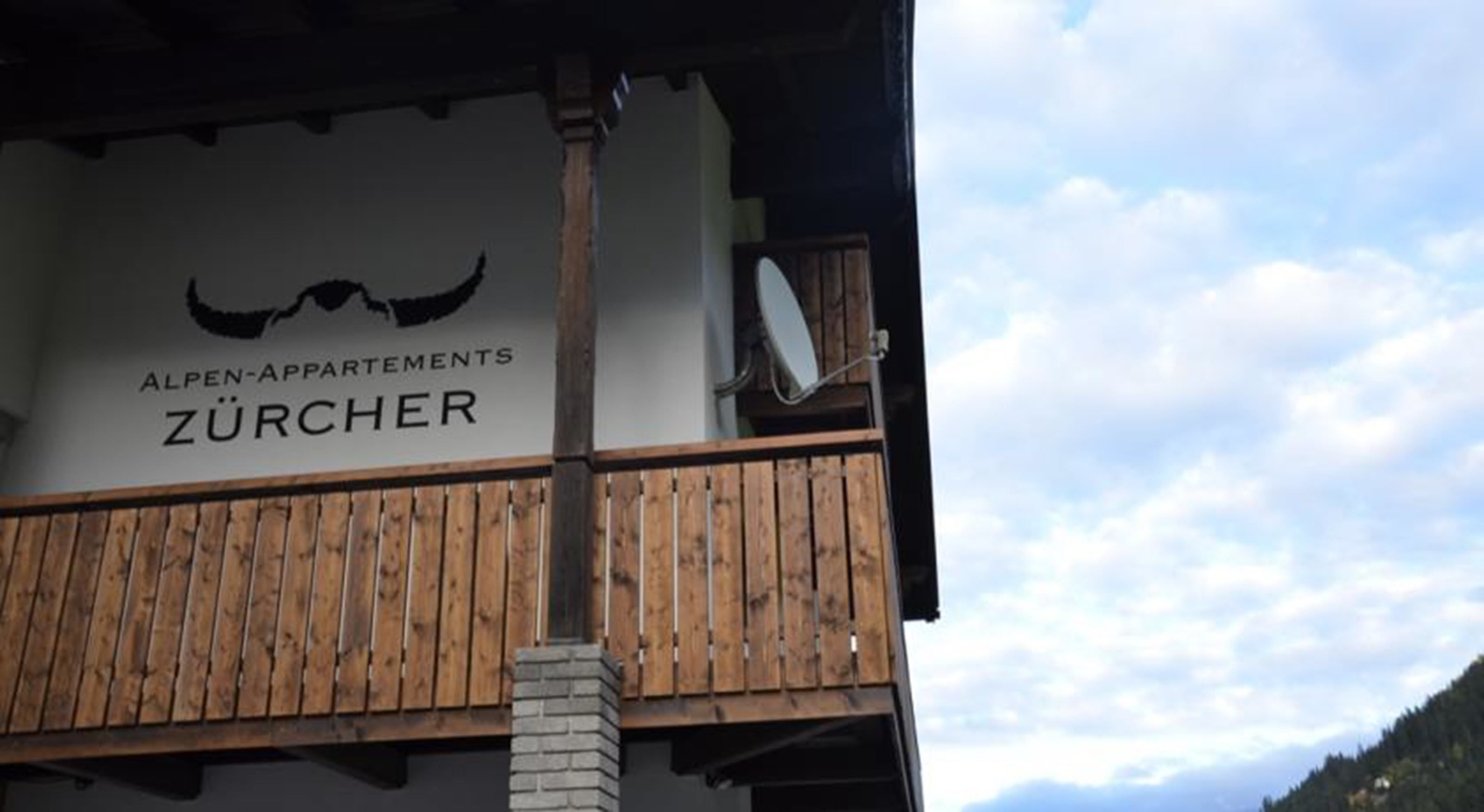 Fassade der Unterkunft