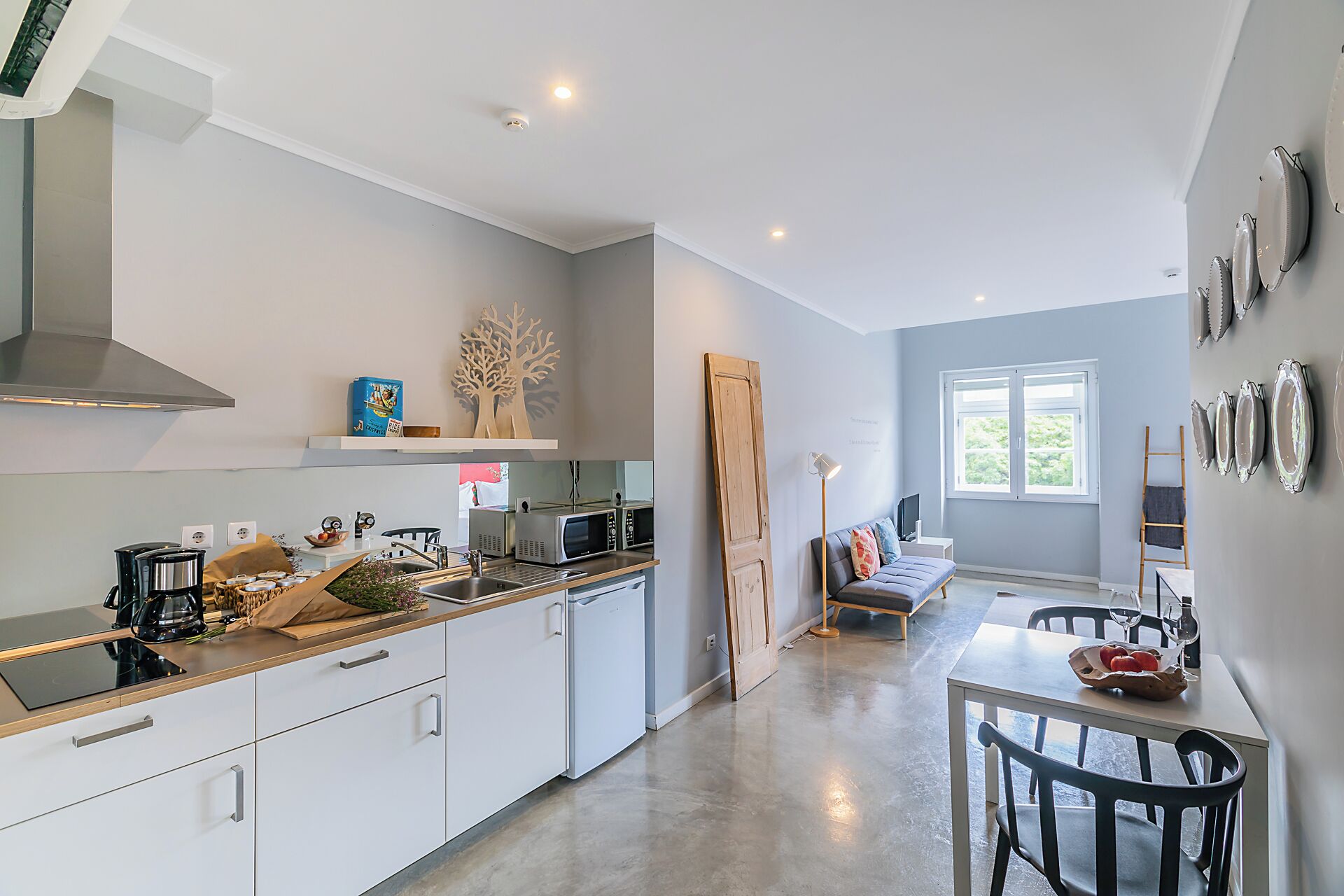 Standard-Suite, Flussblick | Eigene Küche | Großer Kühlschrank, Mikrowelle, Herdplatte