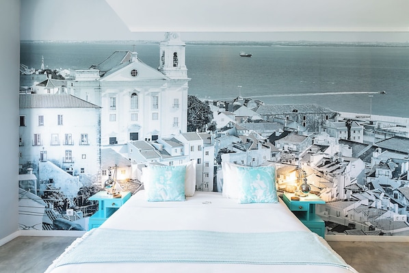 Family Suite, River View | In-room safe, blackout curtains, soundproofing, iron/ironing board - Emporium Lisbon Suites (Lisbon)