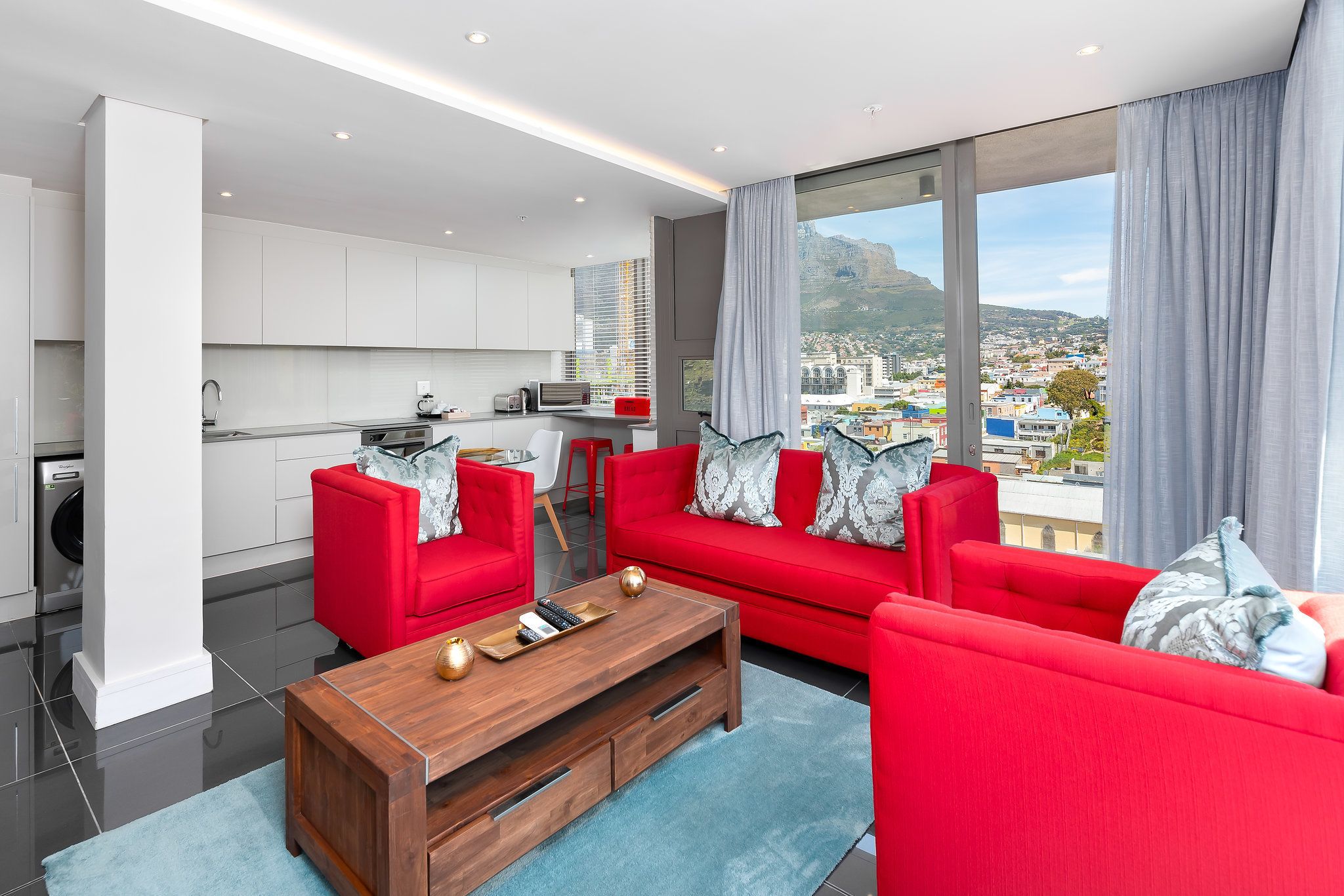 Apartment, 1 Bedroom | Living area | LED TV