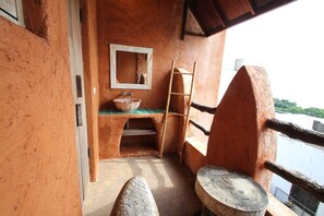 Double Room, Sea View (5) | Balcony - Afei Surf Inn Hall 4 - NANU (Manzhou)