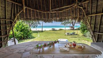 Quarto casal, ao lado da praia | Terraço/pátio