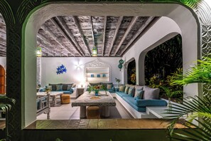 Beach House | Terrace/patio - Nomad Beach Resort (Diani Beach)