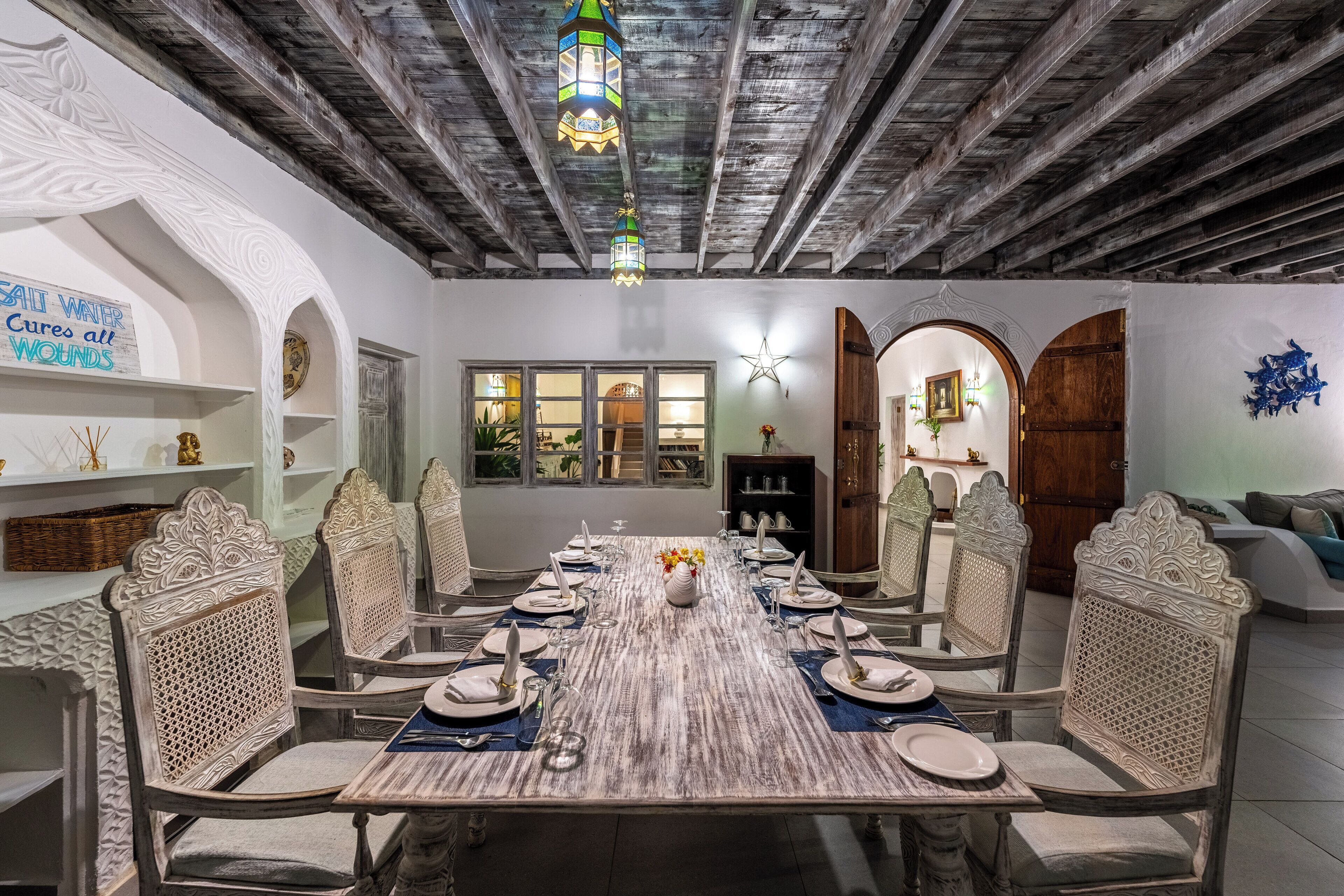 beach house | dining room