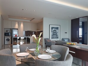 Penthouse, 1 Bedroom | In-room dining