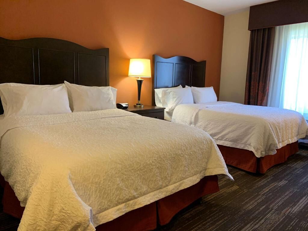 Hypo-allergenic bedding, pillowtop beds, in-room safe