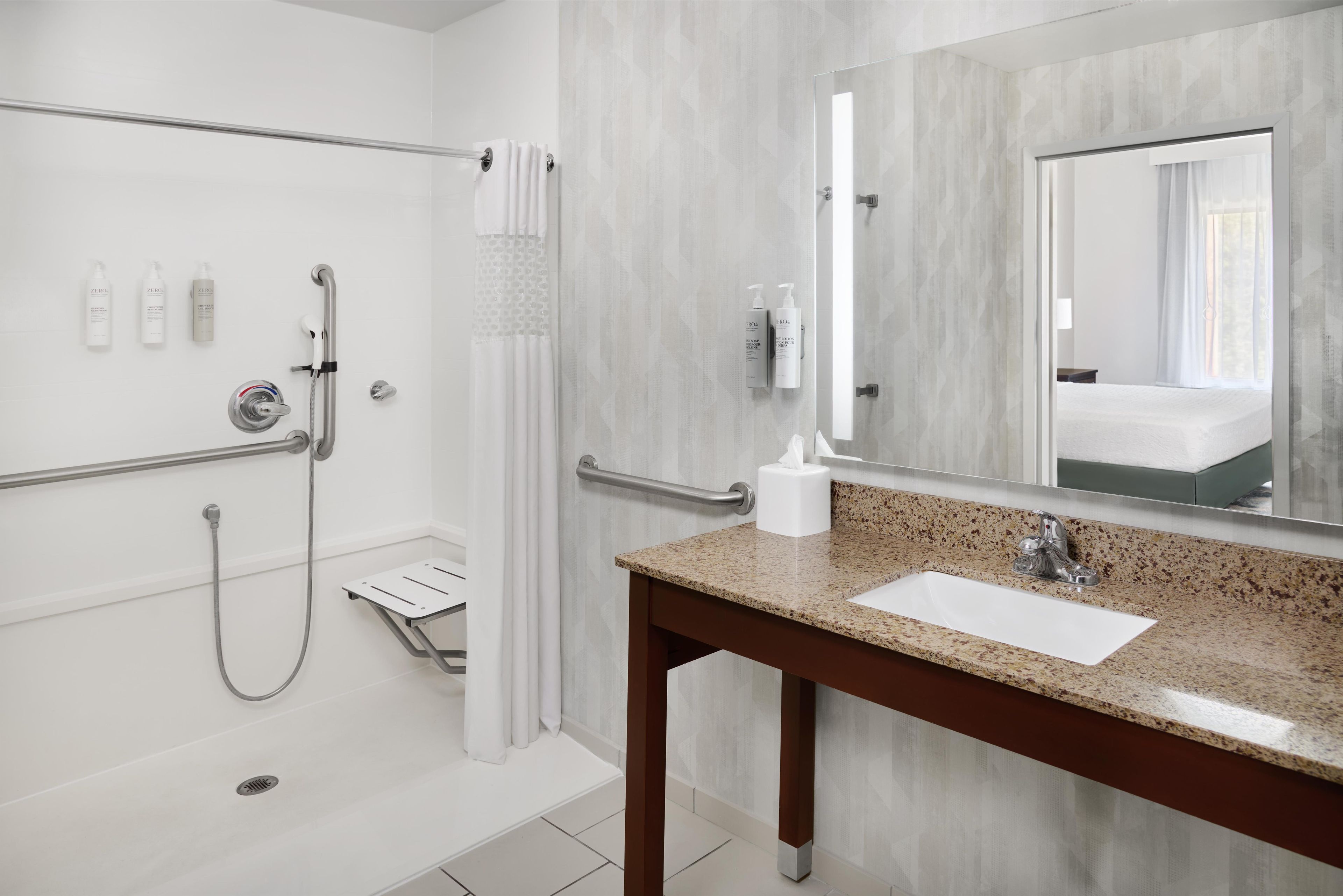 Douche de la salle de bain