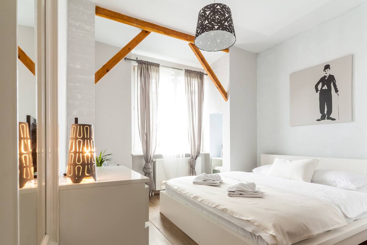 Deluxe Double Room (309 Third Floor, Railway tracks View) | Down comforters, iron/ironing board (on request), WiFi (free)