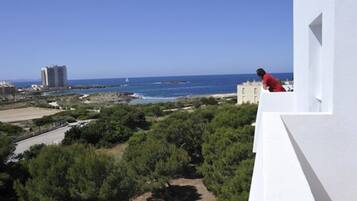 Uitzicht vanuit accommodatie