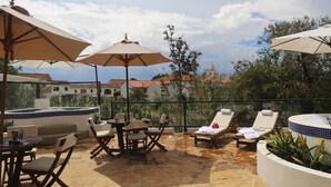 Terrace/patio - Hotel Meson de los Virreyes (Villa de Leyva)