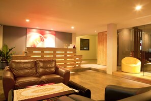Sitzecke in der Lobby