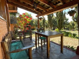 Televisión, chimenea