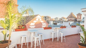 Terrasse sur le toit