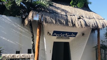 Entrada de la propiedad