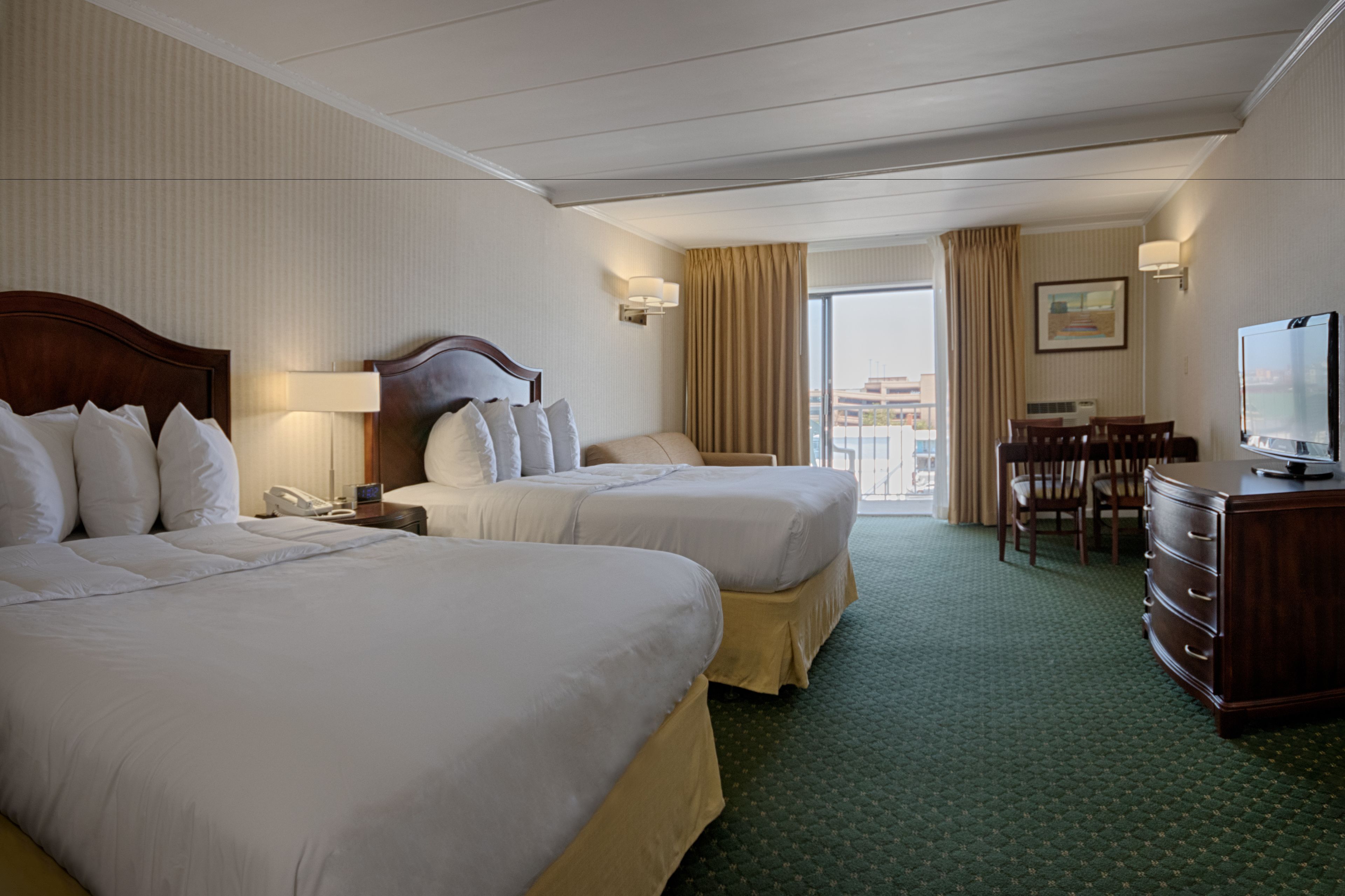 superior room, 2 double beds, kitchen | premium bedding, in-room safe, blackout curtains, iron/ironing board