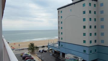 Vista a la playa o el mar