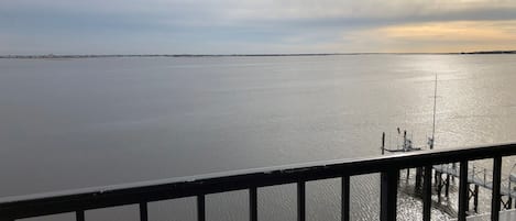 Uitzicht op strand/zee