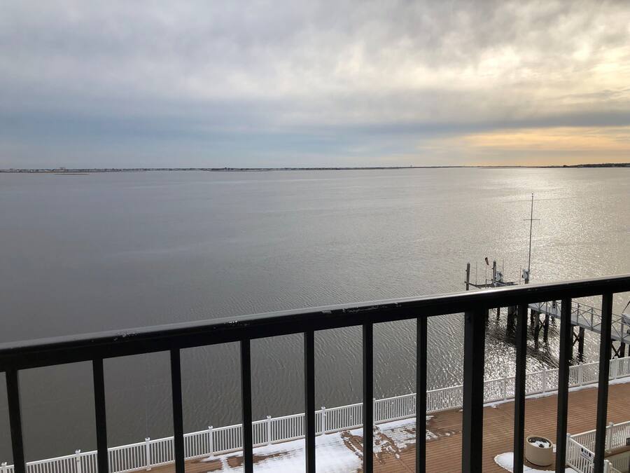 Utsikt mot havet/stranden