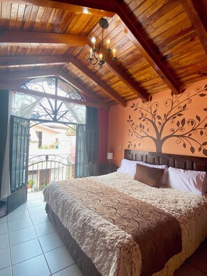 Double Room | Free WiFi, bed sheets - Hotel Real de la Sierra (Mazamitla)