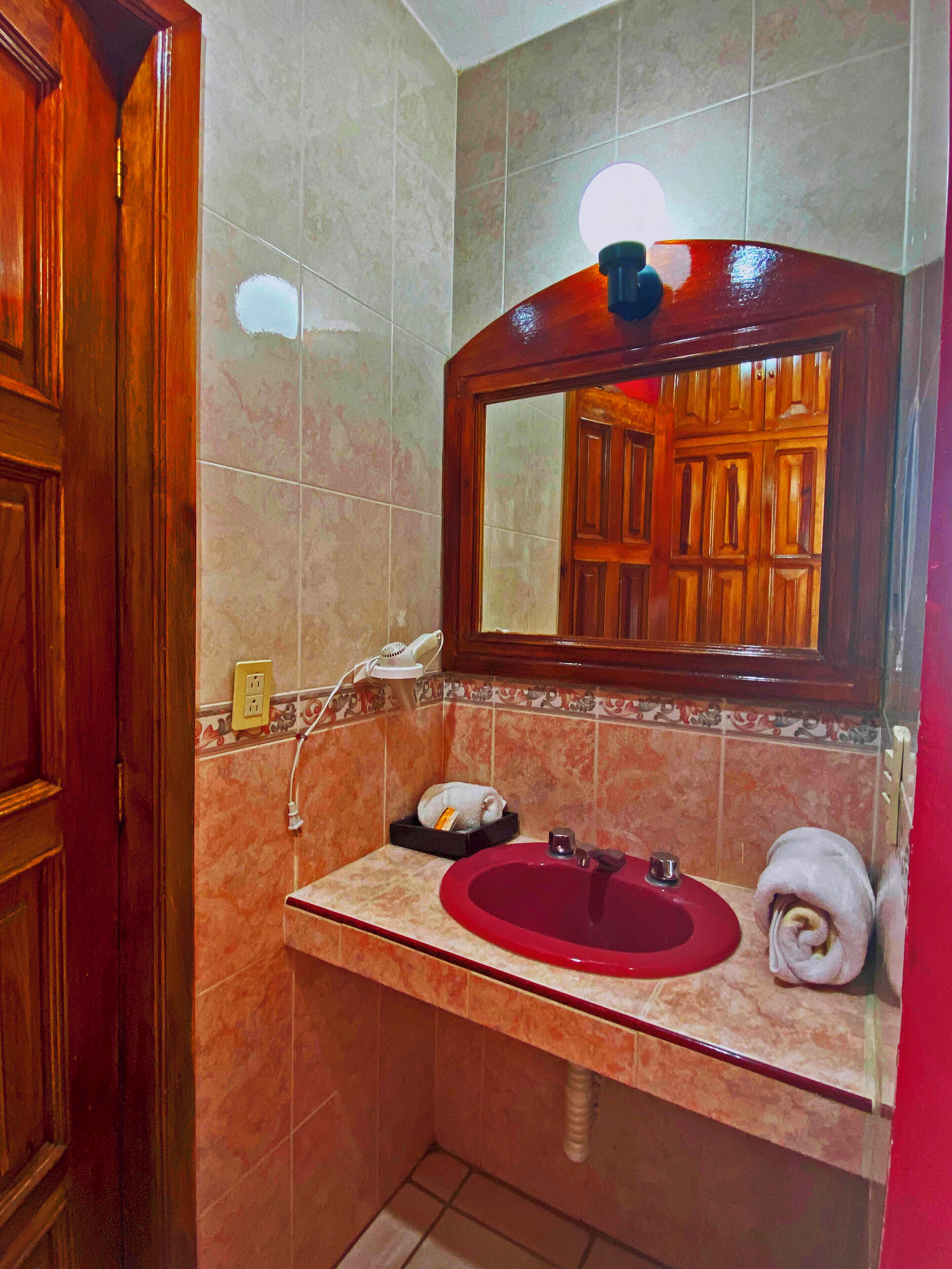 superior triple room | bathroom | shower, free toiletries, hair dryer, towels