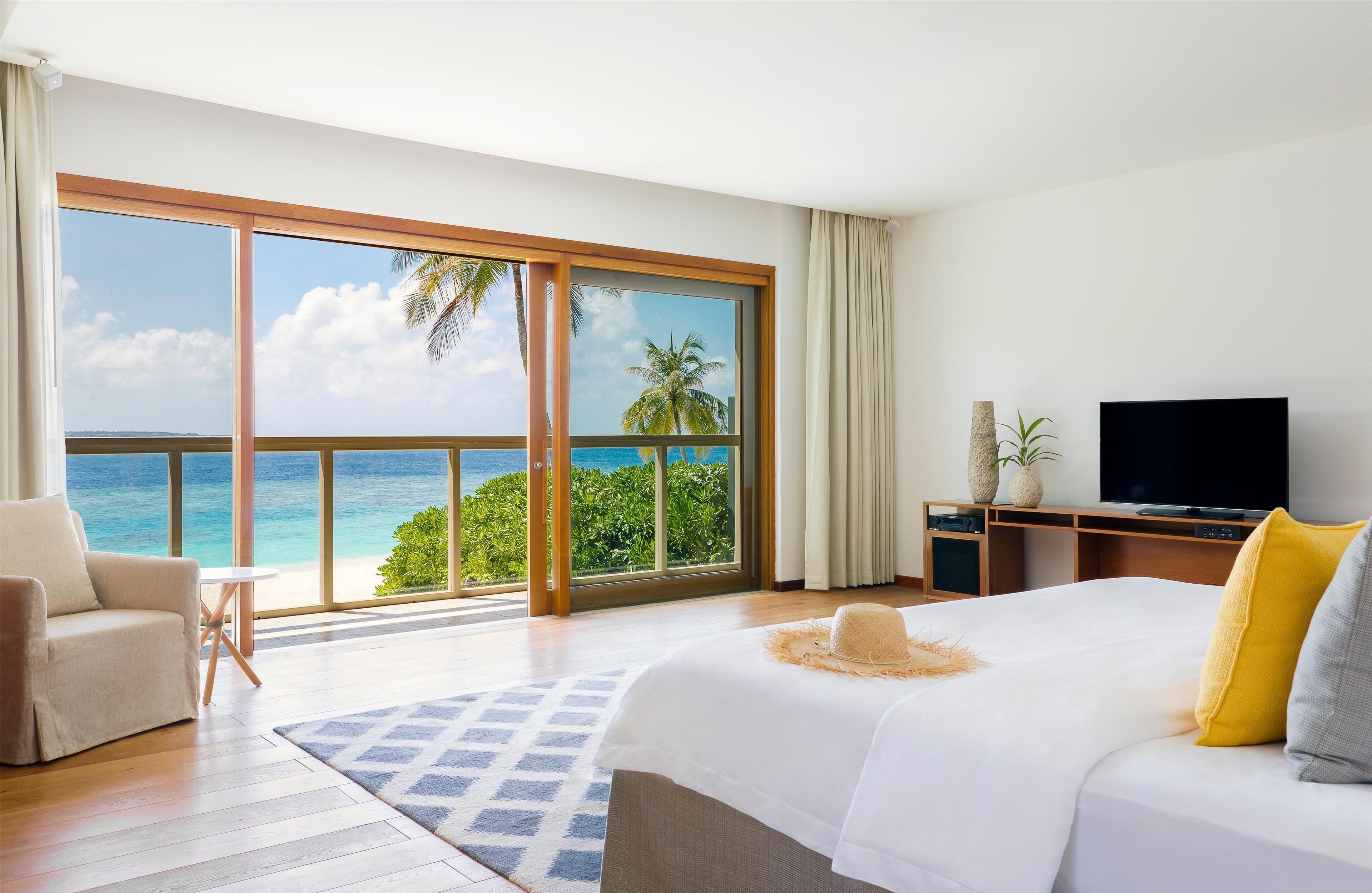 room, 4 bedrooms (beach residence) | premium bedding, down duvets, minibar, in-room safe