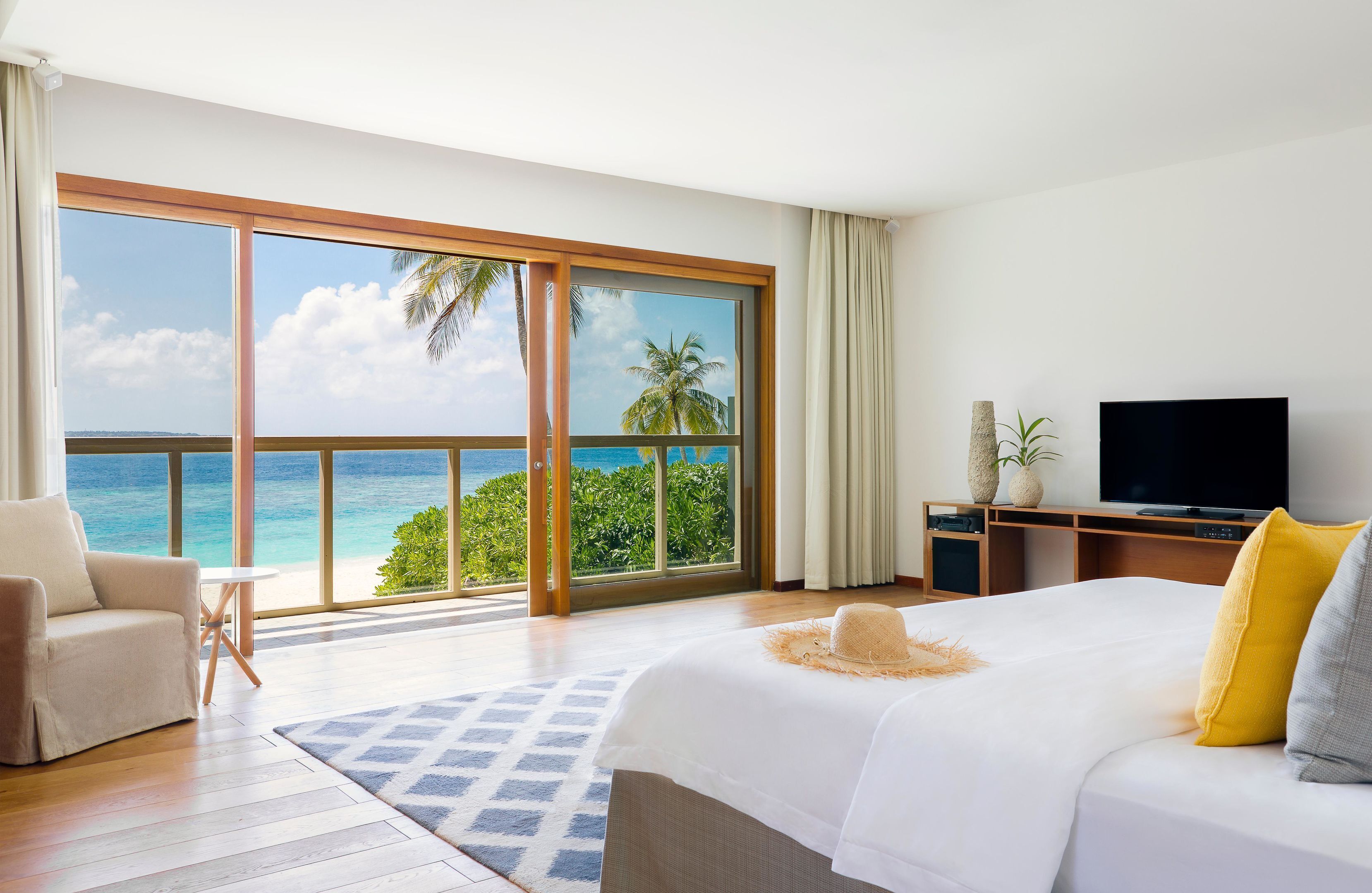 Room, 4 Bedrooms (Beach Residence) | Premium bedding, down comforters, minibar, in-room safe