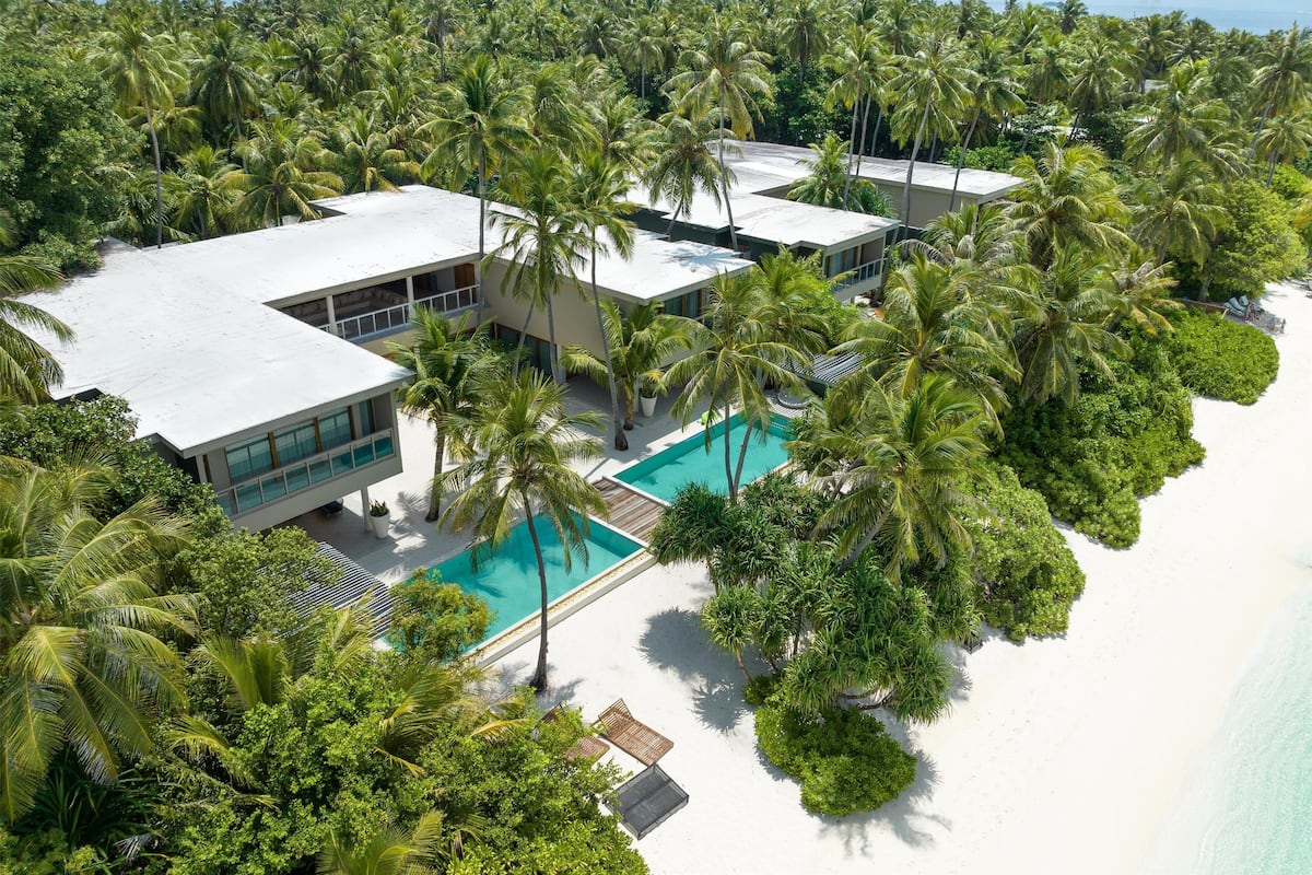 Chambre (The Great Beach Residence) | Literie de qualité supérieure, couette en duvet d'oie, minibar