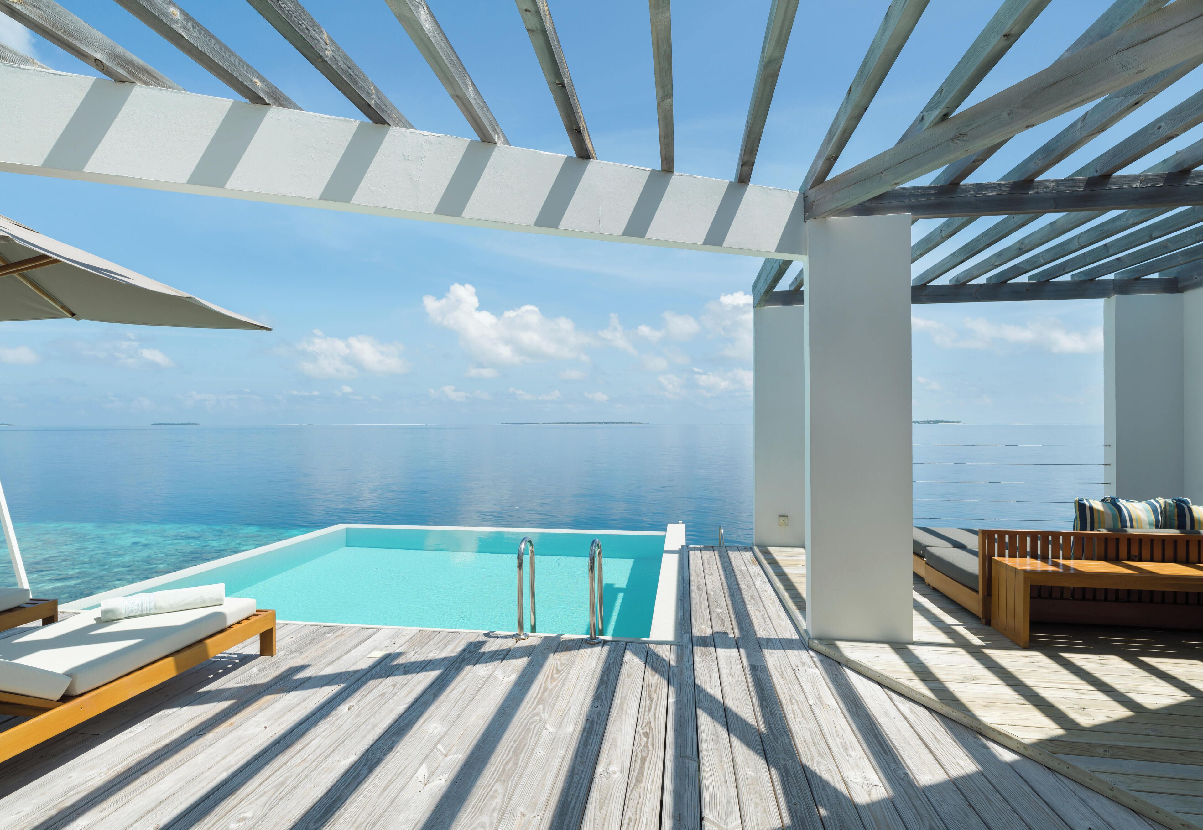 Villa (Reef Water Pool) | Ropa de cama de alta calidad, edredones de plumas, minibar y caja fuerte