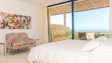 Partial Ocean View Suite | Premium bedding, in-room safe, individually decorated