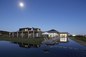 Front of property - evening/night