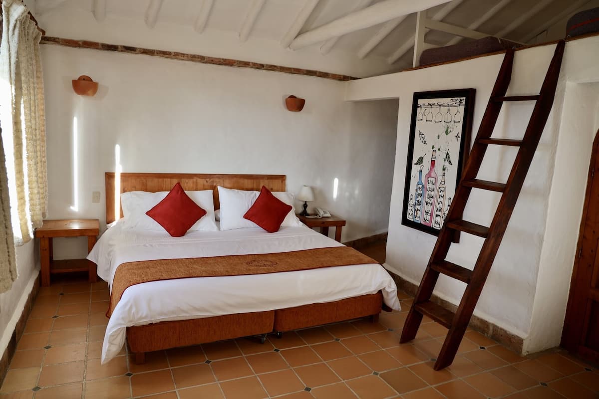 Quadruple Room (Loft) | Premium bedding, desk, laptop workspace, free cots/infant beds