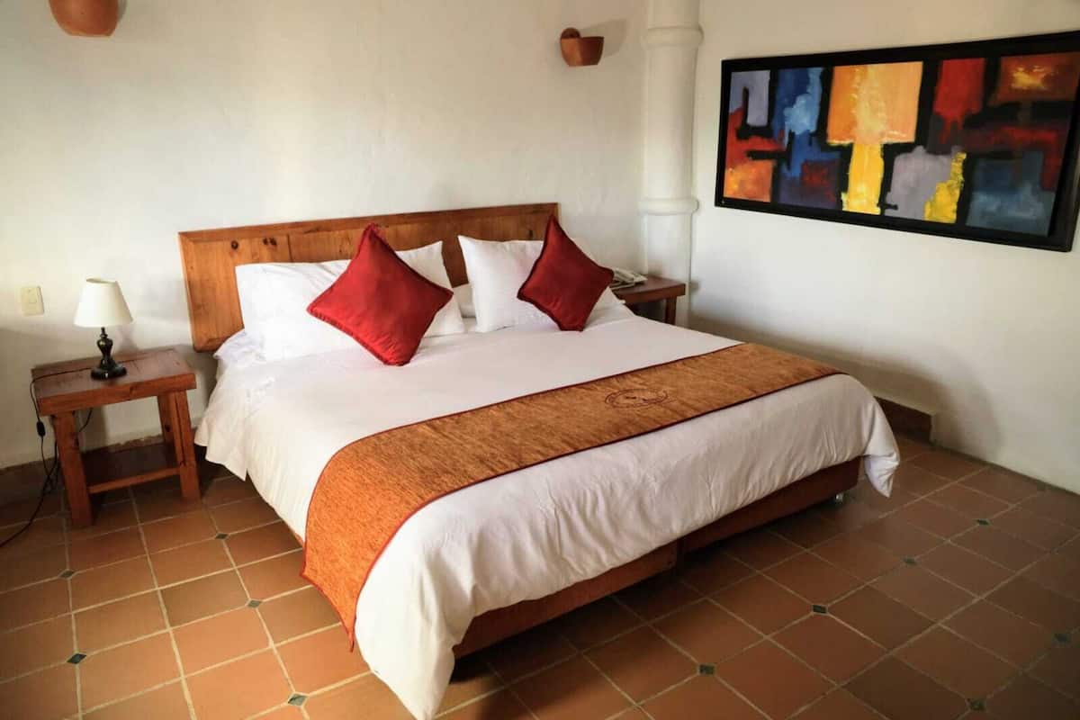 Superior Double Room | Premium bedding, desk, laptop workspace, free cots/infant beds