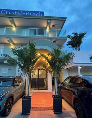 Fassade der Unterkunft