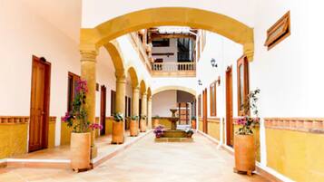 Entrada de la propiedad