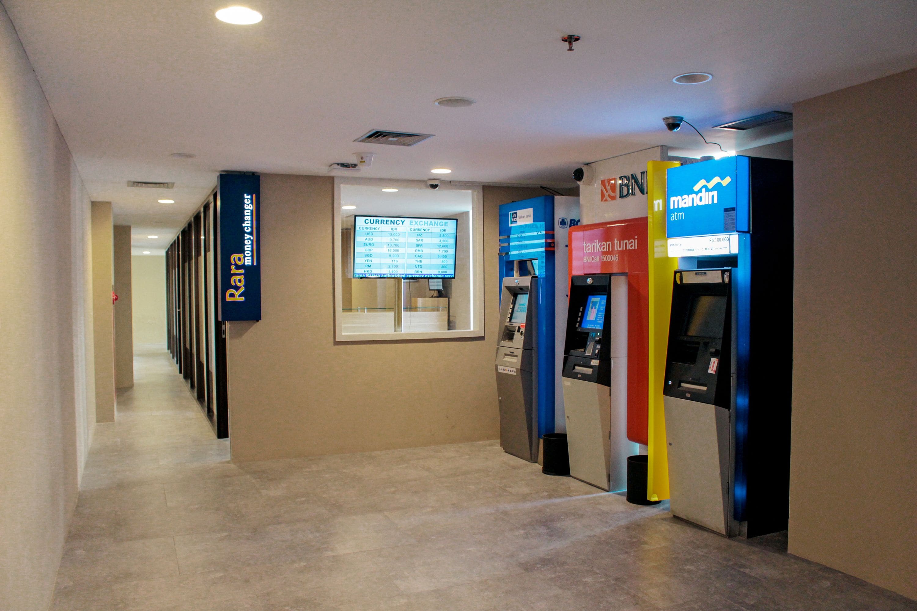 atm/banking on site