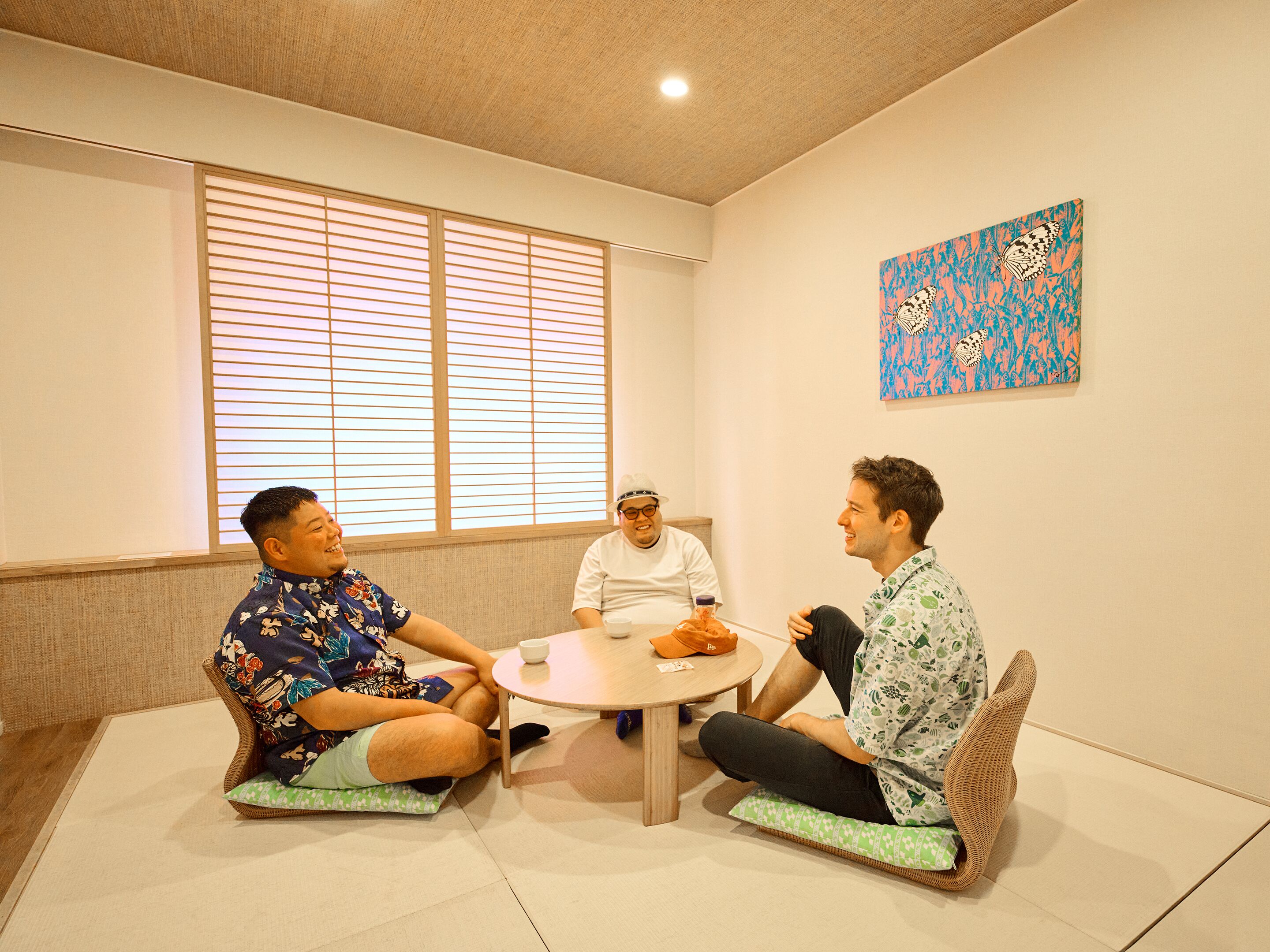 Room, Non Smoking (Japanese style room) | Peti besi dalam bilik, meja, Wi-fi percuma, cadar katil 