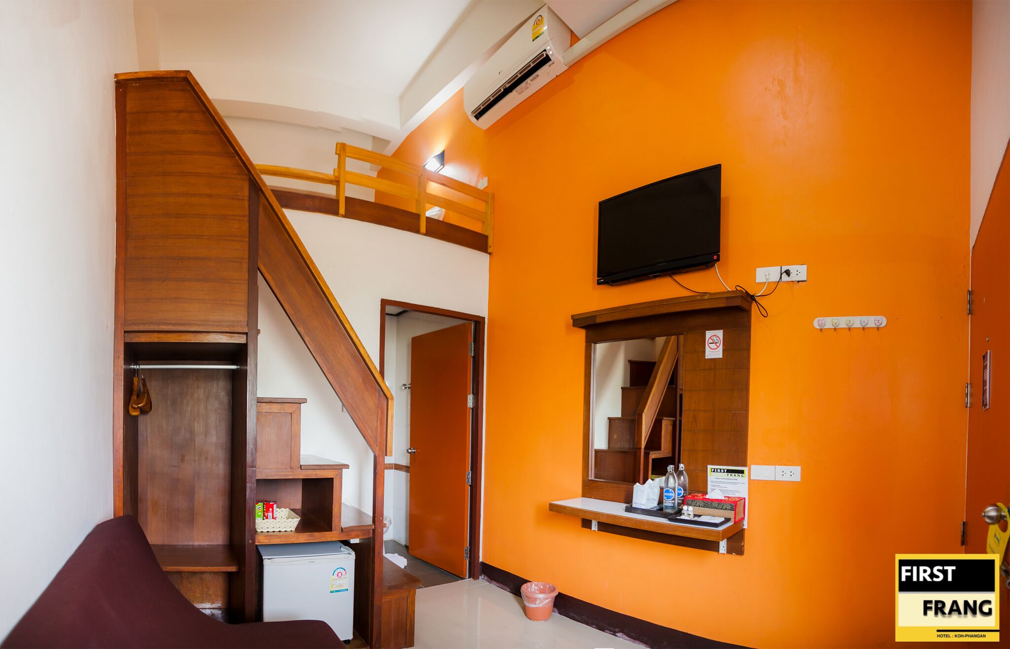 superior double bed sofa | premium bedding, pillow-top beds, minibar, individually decorated