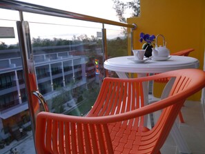 Chambre Double Deluxe, 1 lit double | Terrasse/Patio